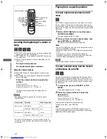 Preview for 14 page of JVC XVN412S - Progressive-Scan DVD Player Instructions Manual