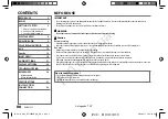 Preview for 3 page of JVCKENWOOD KENWOOD KDC-BT720DAB Instruction Manual