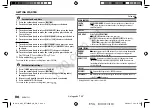 Preview for 5 page of JVCKENWOOD KENWOOD KDC-BT720DAB Instruction Manual