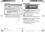 Preview for 9 page of JVCKENWOOD KENWOOD KDC-BT720DAB Instruction Manual