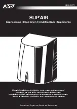 Preview for 1 page of JVD SUP'AIR Installation And User Manual