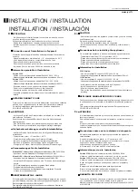 Preview for 5 page of JVD SUP'AIR Installation And User Manual