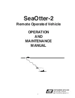 Preview for 2 page of JW Fishers SeaOtter-2 Operation Manual