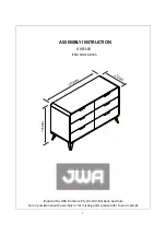 JWA 68556 Assembly Instruction Manual предпросмотр