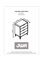 JWA 68559 Assembly Instruction Manual preview