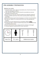 Предварительный просмотр 2 страницы JWA 69444 Assembly Instruction Manual