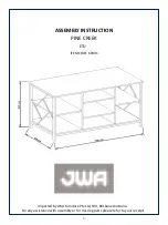 JWA 69491 Assembly Instruction Manual предпросмотр