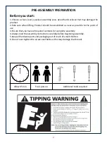 Предварительный просмотр 2 страницы JWA 69491 Assembly Instruction Manual