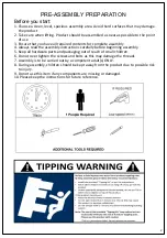 Предварительный просмотр 2 страницы JWA 69630 Assembly Instruction Manual