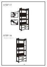 Предварительный просмотр 12 страницы JWA 70823 Assembly Instruction Manual