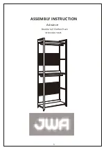 Предварительный просмотр 1 страницы JWA Advance 70825 Assembly Instruction Manual