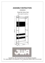 Предварительный просмотр 1 страницы JWA ADVANCE 75106 Assembly Instruction Manual