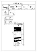 Предварительный просмотр 3 страницы JWA ADVANCE 75106 Assembly Instruction Manual