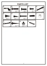 Предварительный просмотр 3 страницы JWA ADVANCE 75108 Assembly Instruction Manual