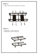 Preview for 6 page of JWA ADVANCE 75108 Assembly Instruction Manual