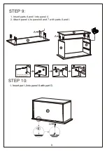 Preview for 9 page of JWA ADVANCE 75108 Assembly Instruction Manual