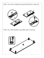 Предварительный просмотр 4 страницы JWA AGEN 69662 Assembly Instruction Manual