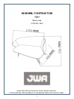 Preview for 1 page of JWA Aigle 70915 Assembly Instruction Manual