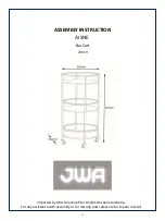 Preview for 1 page of JWA AISNE 72419 Assembly Instruction Manual