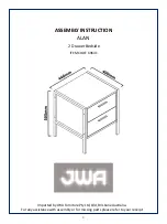 JWA ALAN 69641 Assembly Instruction Manual preview