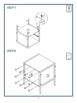 Предварительный просмотр 8 страницы JWA ALAN 69641 Assembly Instruction Manual