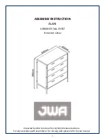 JWA ALAN 69642 Assembly Instruction Manual предпросмотр