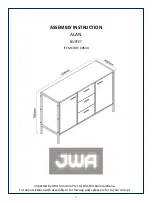 Preview for 1 page of JWA ALAN 69644 Assembly Instruction Manual