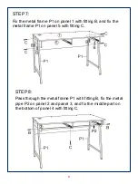 Предварительный просмотр 8 страницы JWA ALCOY 68425 Assembly Instruction Manual