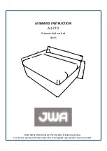 JWA ALECTO 68046 Assembly Instruction Manual предпросмотр