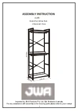 Предварительный просмотр 1 страницы JWA ALES 75102 Assembly Instruction Manual