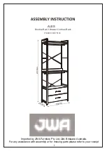 JWA Ales 75103 Assembly Instruction Manual предпросмотр