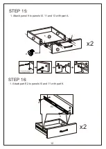 Предварительный просмотр 12 страницы JWA Ales 75103 Assembly Instruction Manual