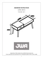 JWA ALESSIA 70177 Assembly Instruction Manual предпросмотр