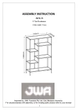 Предварительный просмотр 1 страницы JWA AMELIE 75120 Assembly Instructions Manual