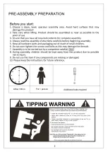 Preview for 2 page of JWA Aosta 75132 Assembly Instruction Manual