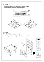 Preview for 5 page of JWA Aosta 75132 Assembly Instruction Manual