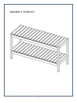 Предварительный просмотр 6 страницы JWA ARLON 70330 Assembly Instructions Manual