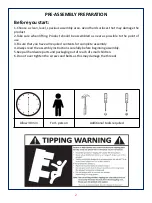 Предварительный просмотр 2 страницы JWA ARLON 70332 Assembly Instruction Manual