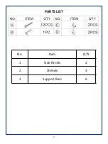 Preview for 3 page of JWA ARLON 70332 Assembly Instruction Manual