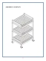 Preview for 6 page of JWA ARLON 70332 Assembly Instruction Manual