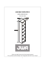 Предварительный просмотр 1 страницы JWA AUDRA 400 Assembly Instructions Manual