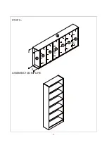 Предварительный просмотр 6 страницы JWA AUDRA 800 Assembly Instruction Manual