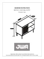 Preview for 1 page of JWA BEATRICE 70182 Assembly Instruction Manual