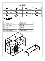 Предварительный просмотр 3 страницы JWA BEATRICE 70182 Assembly Instruction Manual