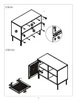 Preview for 9 page of JWA BEATRICE 70182 Assembly Instruction Manual