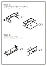 Предварительный просмотр 7 страницы JWA CALDWELL 75113 Assembly Instruction Manual