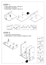 Предварительный просмотр 4 страницы JWA Caldwell 75116 Assembly Instruction Manual