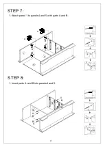 Предварительный просмотр 7 страницы JWA Caldwell 75118 Assembly Instruction Manual