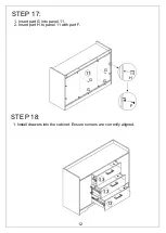 Предварительный просмотр 12 страницы JWA Caldwell 75118 Assembly Instruction Manual