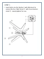 Предварительный просмотр 4 страницы JWA Cara 71525 Assembly Instruction Manual